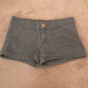 Grey Jean Shorts